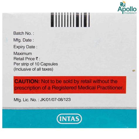 VASFREE 100MG CAPSULE Price, Uses, Side Effects, Composition - Apollo ...