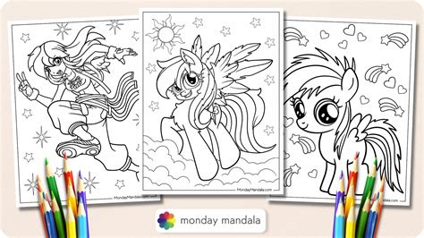 20 Rainbow Dash Coloring Pages (Free PDF Printables)