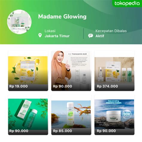 Madame Glowing - Duren Sawit, Jakarta Timur | Tokopedia