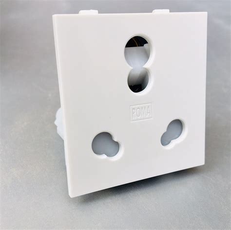 Anchor Penta & Roma Modular 2 Module 20/10 A - Twin Socket - 1 Pc ...