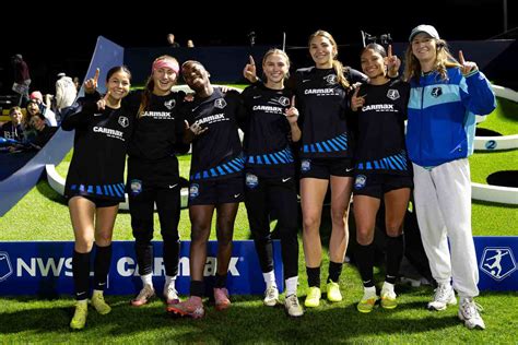 Bay FC’s Racheal Kundananji at the 2025 NWSL Skills Challenge | Bay FC