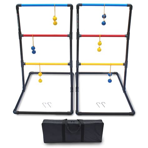 Driveway Games Premium Ladder Ball Toss. Bolas Ladderball Game Set ...