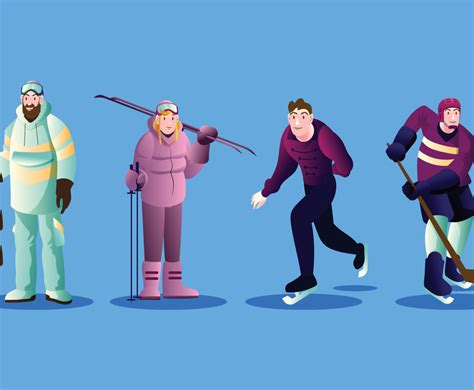 Winter Sports Figures 的图像结果