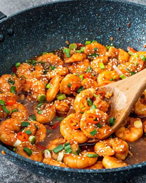 Asian Garlic Shrimp - Craving Home Cooked