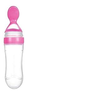 Cozy Kiddos Squeezy Silicone Spoon Food Feeder for Babies of 6 to12 ...