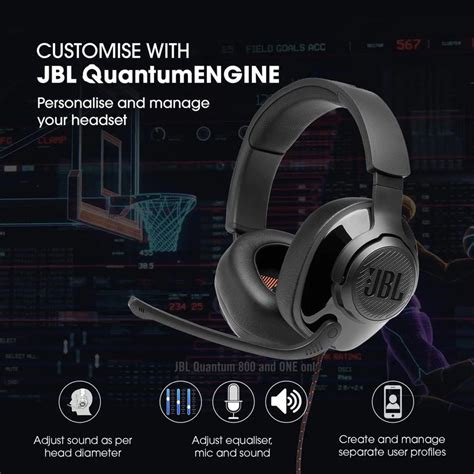JBL Quantum 300 Wired Over Ear Gaming Headphone With Mic-Open Box — TeckPot