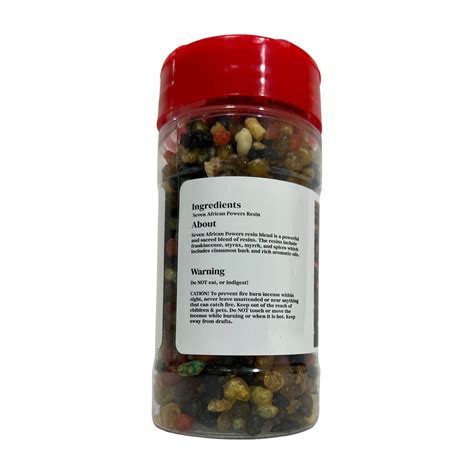 7 African Powers Premium Incense Resin - Heavenly Scents USA