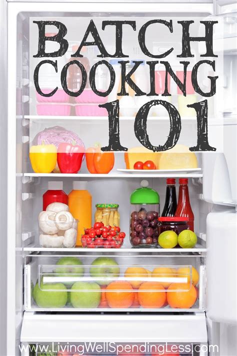 Image result for Batch Cooking Tips