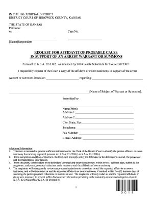 Fillable Online dc18 IN THE 18th JUDICIAL DISTRICT - dc18 Fax Email ...