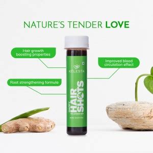 KELESTA HAPPY HAIR SHOTS for Hair Growth Boosting & Root Strengthening ...