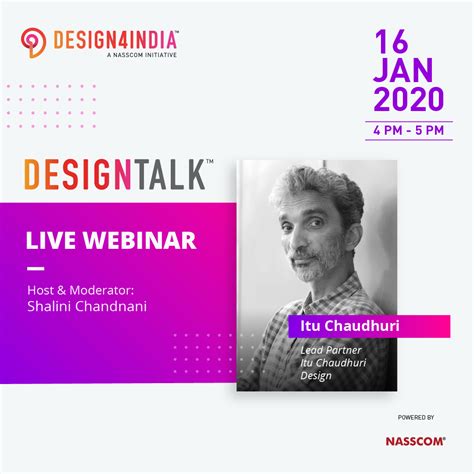Design Talk with Itu Chaudhuri | nasscom | The Official Community of ...
