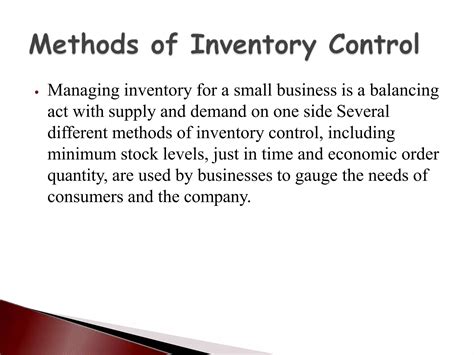 Inventory Control Methods 的图像结果