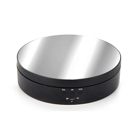 13.8CM Motorized Rotating Mirror Display Stand Tur... – Grandado