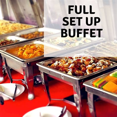 Buffet Set Up 的图像结果