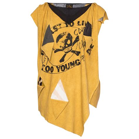 Vivienne Westwood Skull ’Too fast To Live Too Young to Die’ Punk Rock ...
