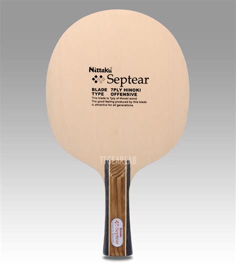 Nittaku Septear [Photos & Information] – TTGearLab