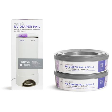 Munchkin UV Diaper Pail, Kills Odor-Causing Bacteria for sale | Mesa, AZ | Nellis Auction