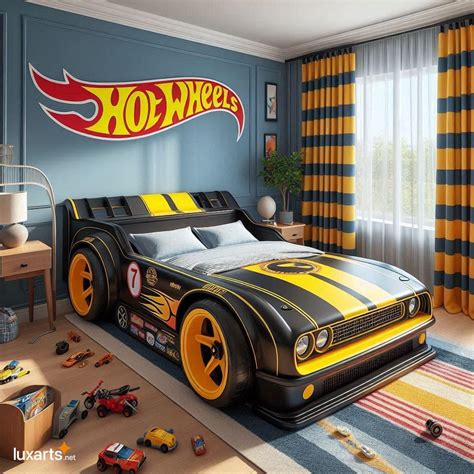 Fuel Your Child's Dreams with Sleek and Creative Hot Wheels Kids Beds ...