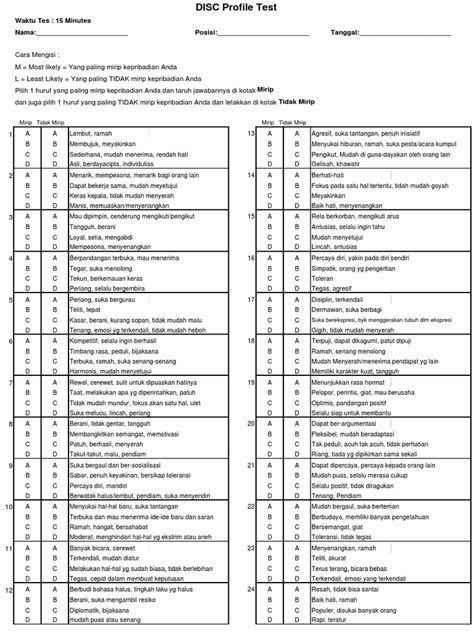 Form Disc Test 的图像结果