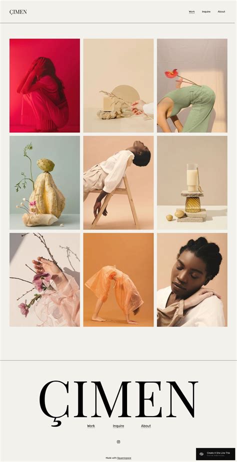 Çimen Squarespace Template Review | JPK Design Co - inspirationde