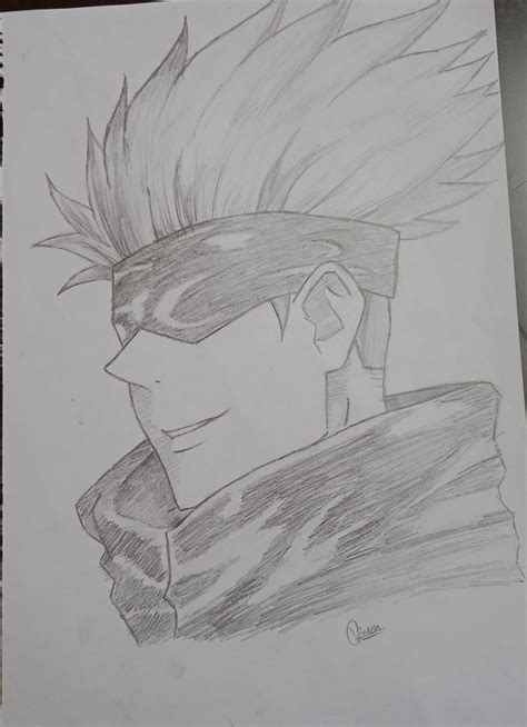 Image result for Gojo Drawing Perspective