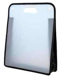 GLUN® Handheld Scrapbook Paper Organiser Bag, Translucent File ...