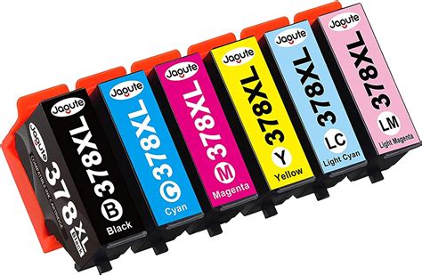 378 XL Ink Cartridges Replacement for Epson 378 378XL Ink Multipack for ...