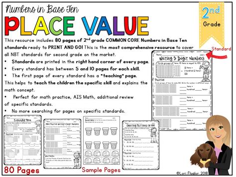Image result for 2nd Grade Math Place Value Chart