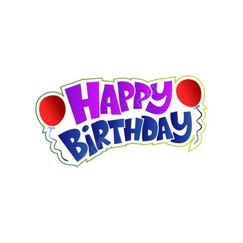 Happy Birthday Font Text Bunting Vector, Happy Birthday, Birthday ...