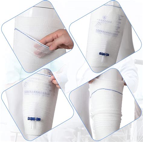 Buy Catheter Leg Bag Holder Fabric Catheter Sleeves Urine Leg Bag Cover ...
