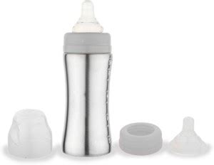 Chinmay Kids Stainless Steel Feeding Bottle No Plastic With Internal ...