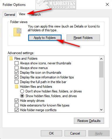 Change View File Folder 的图像结果
