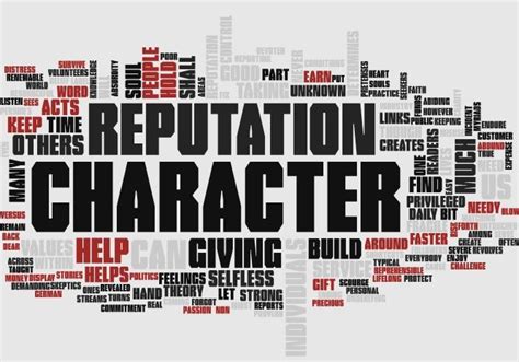 Character and Reputation 的图像结果