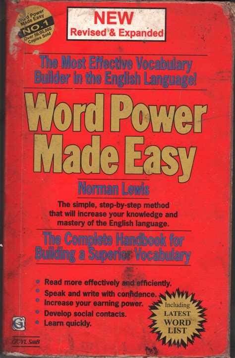 Word Power Made Easy BY Norman Lewis - Grandha Vahak