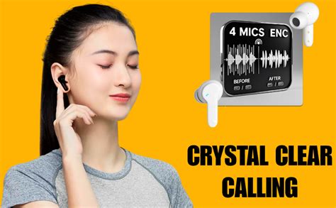 QCY T13 in Ear Wireless Earbuds | Globally Leading Brand | 4 Mic ENC ...