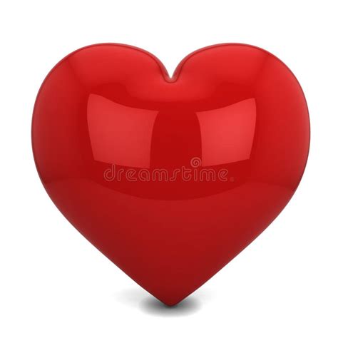 Rotes Herz stock abbildung. Illustration von abbildung - 42821159