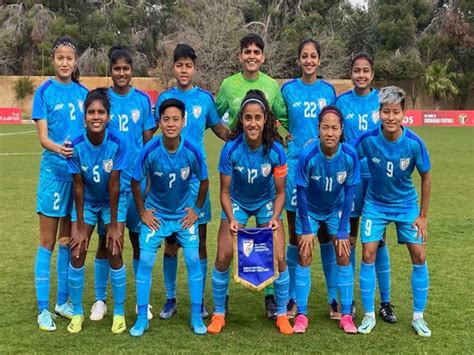 India senior women's football team play goalless draw against Jordan