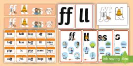 'ff' Word Phonics Worksheets | Phonics | Twinkl