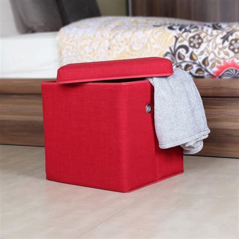Buy Sanderson Sit & Store Folding Ottoman from Home Centre at just INR ...