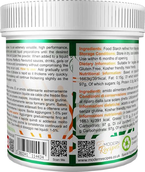 Special Ingredients Ultratex 25kg Gluten-Free Multi-Functional Highly ...