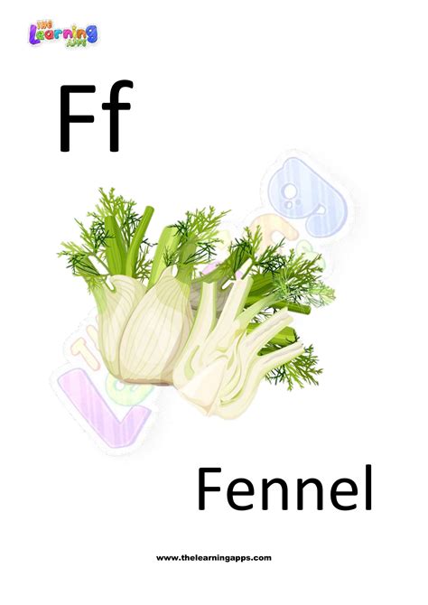 Try our free printable ABC Vegetable Worksheet F for kids