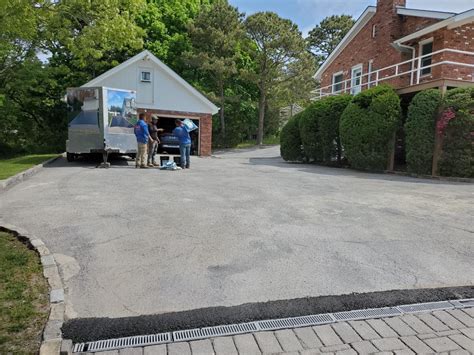 Chip and Seal Driveway Installation | All Seasons Paving and Masonry