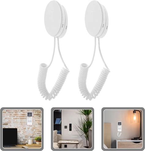 HOKISTY Magnetic Remote Control Holder Wall Mount Holders Hole-Free ...