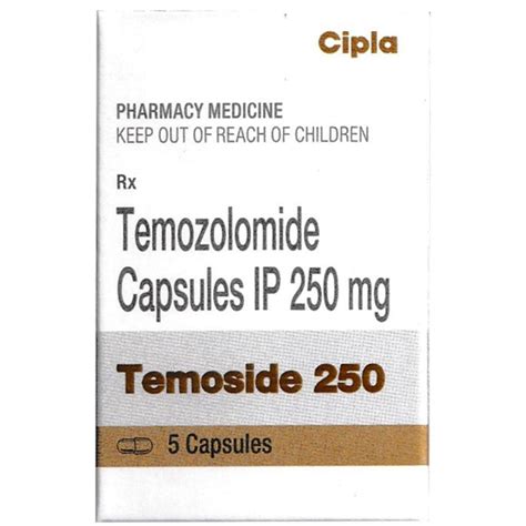 Temoside 250 Capsule 5's Price, Uses, Side Effects, Composition ...