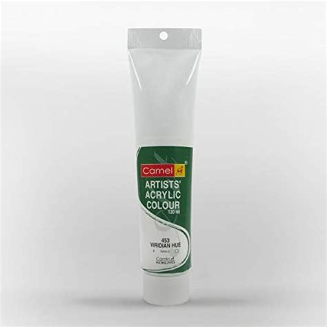 Camlin Kokuyo Artist Acrylic Colour Series 2 Viridian Hue (453, 120 ml ...