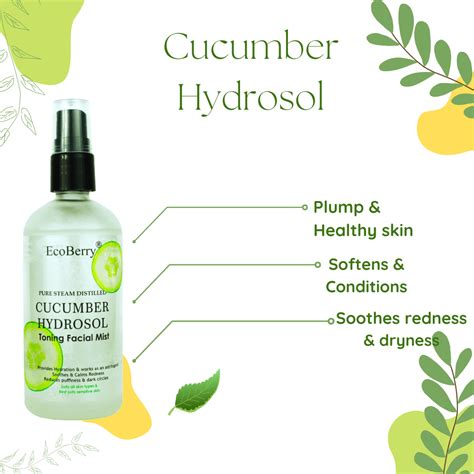 EcoBerry Cucumber Toner - Natural and Refreshing Face Toner