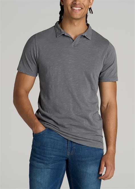 Slub Men's Tall Polo Shirt | American Tall