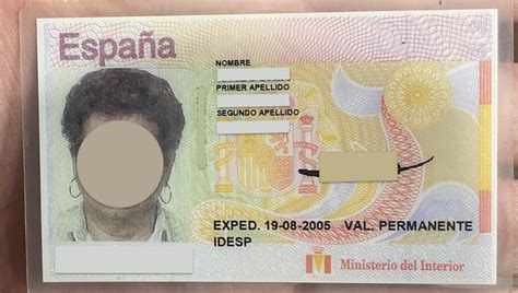 My grandmas’ Spanish national ID card, valid for life! Issued in 2005 ...