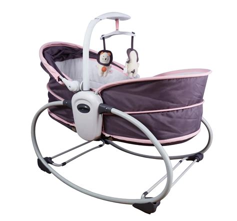 Mastela 5 In 1 Rocker and Bassinet Rocker 0M+, Pink
