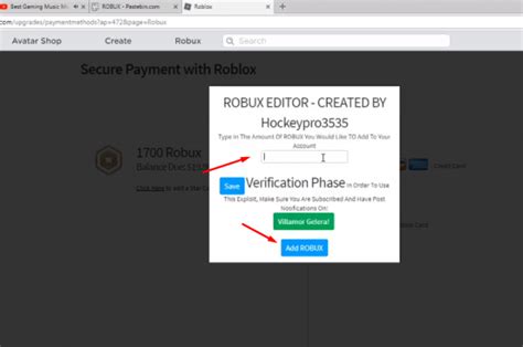 Free Robux JavaScript Hack 2020 的图像结果